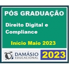 Pós Graduação - Direito Digital e Compliance - Turma Maio 2023 - 12 meses (DAMÁSIO 2023.1)